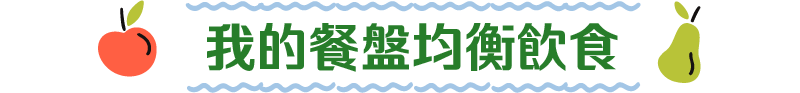 我的餐盤均衡飲食