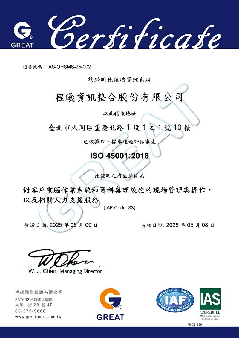 ISO45001
