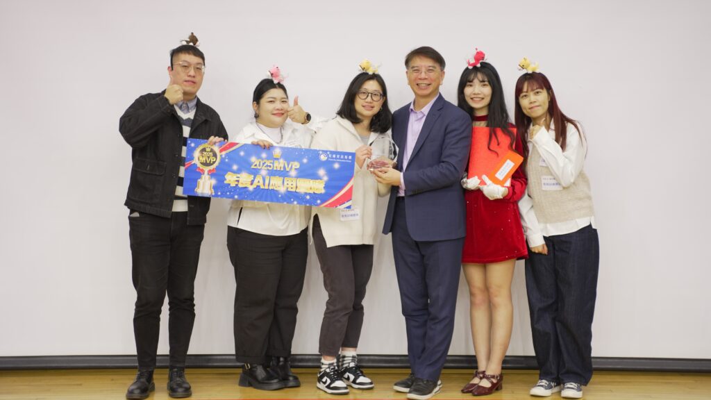 ▲程曦2025年度AI應用團隊-教育訓練團隊