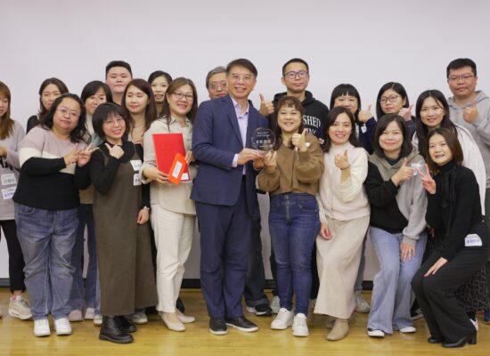 ▲程曦2025年度客戶服務團隊