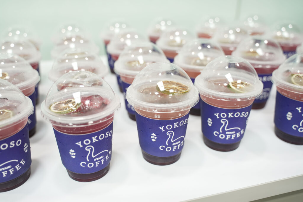 程曦AI知識微醺第二站活動現場飲品